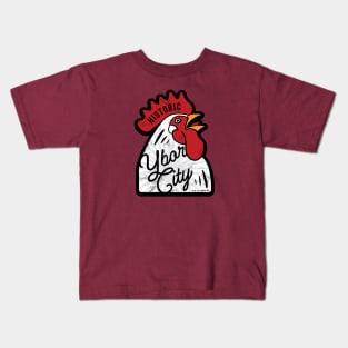 Ybor City Florida - Chicken Kids T-Shirt